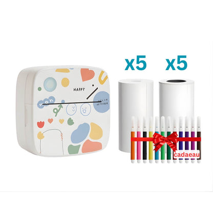 Mini Imprimante Portable Sans Encre