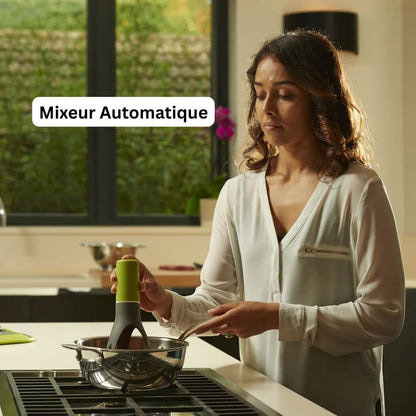 Mixeur Automatique de Casserole Intelligent à 3 Vitesses