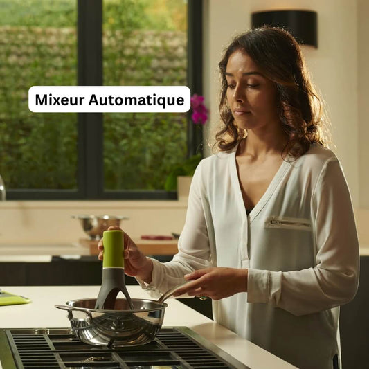 Mixeur Automatique de Casserole Intelligent à 3 Vitesses
