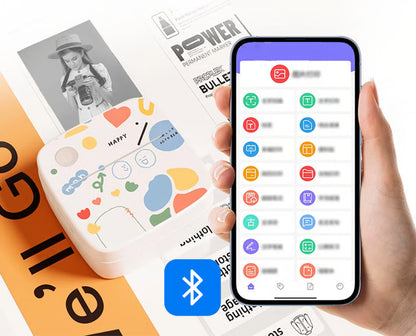 Mini Imprimante Portable Sans Encre
