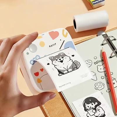 Mini Imprimante Portable Sans Encre