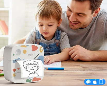 Mini Imprimante Portable Sans Encre