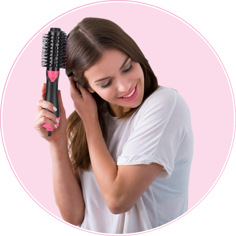 Brosse chauffante