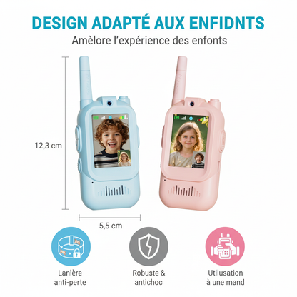 Jouet de Communication Sécurisé, Robuste et Facile à Utiliser