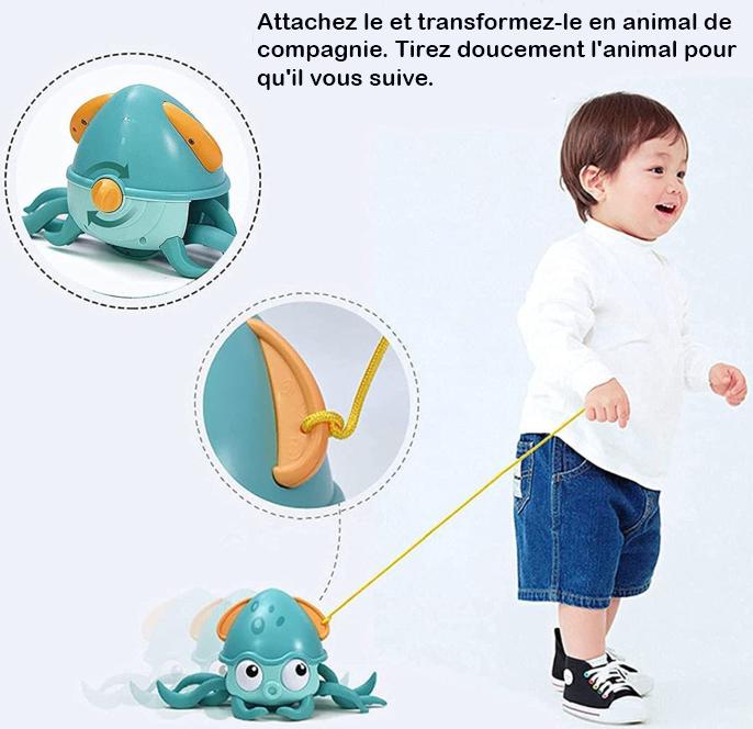 Jouet de bain octopus