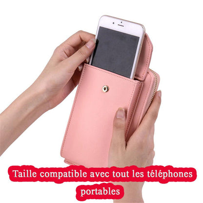 Portefeuille avec Pochette Pour Téléphone